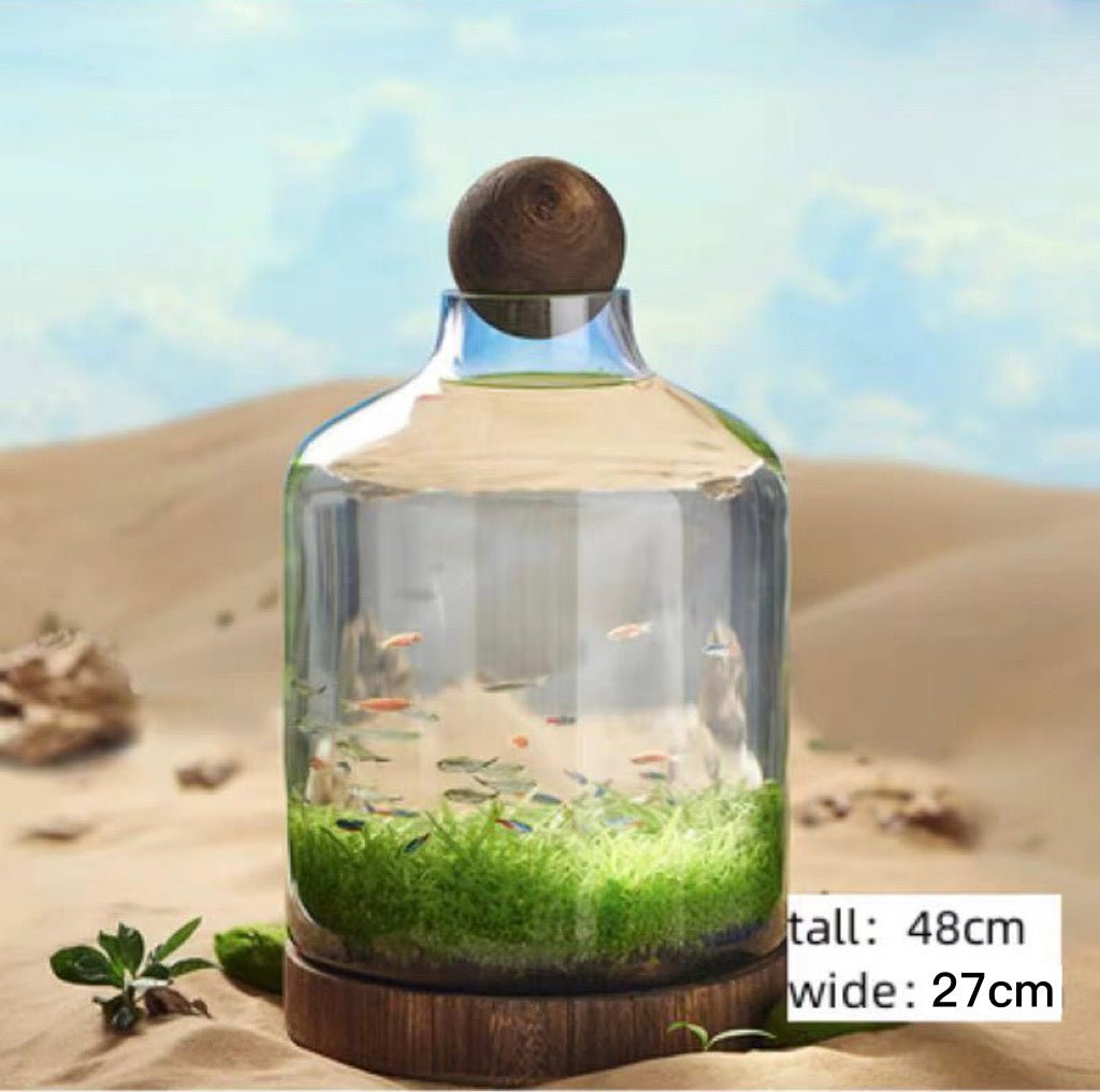Drifting bottle ecological aquatic grass tank – Acex