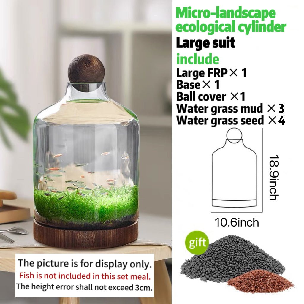 Drifting bottle ecological aquatic grass tank - Acex