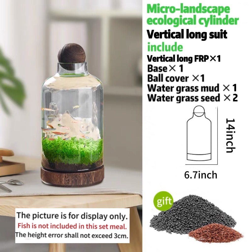 Drifting bottle ecological aquatic grass tank - Acex