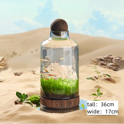 Drifting bottle ecological aquatic grass tank - Acex